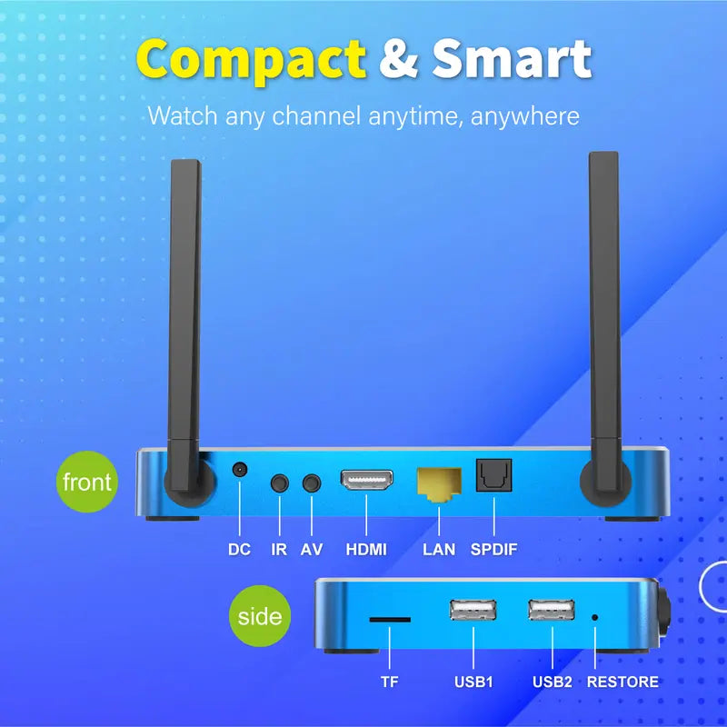 SuperBox S6 Max – Android TV Box (Streaming Media Player)